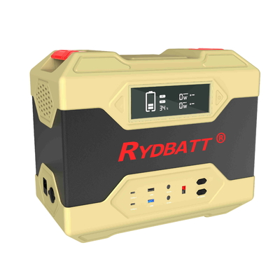 Ryder Portable Power Station 2400W (pico 4000W), 2400Wh carga rápida alternativa da bateria LiFePO4 1,5 horas 100%, Generato solar