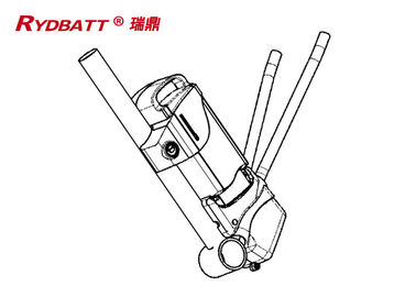 Bloco Redar Li-18650-10S4P-36V 8.8Ah da bateria de lítio de RYDBATT CLS-3 (36V) para a bateria elétrica da bicicleta