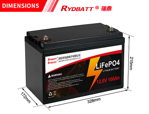 bateria de lítio 2000cycles recarregável de 12V 100Ah LiFePO4 construída em BMS