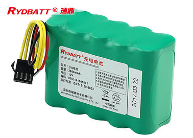 Bateria de Nimh do bloco da bateria de 10S1P 12v 2000mah Nimh/12 volts para o líquido de limpeza de ECOVACS