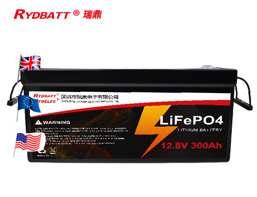 bateria elétrica da energia LiFePO4 da casa do bloco da bateria da bicicleta de 12.8V 300AH