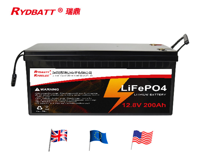 Bateria de lítio recarregável de 12V LiFePO4 construída em 100A BMS Lithium Ion Battery Packs