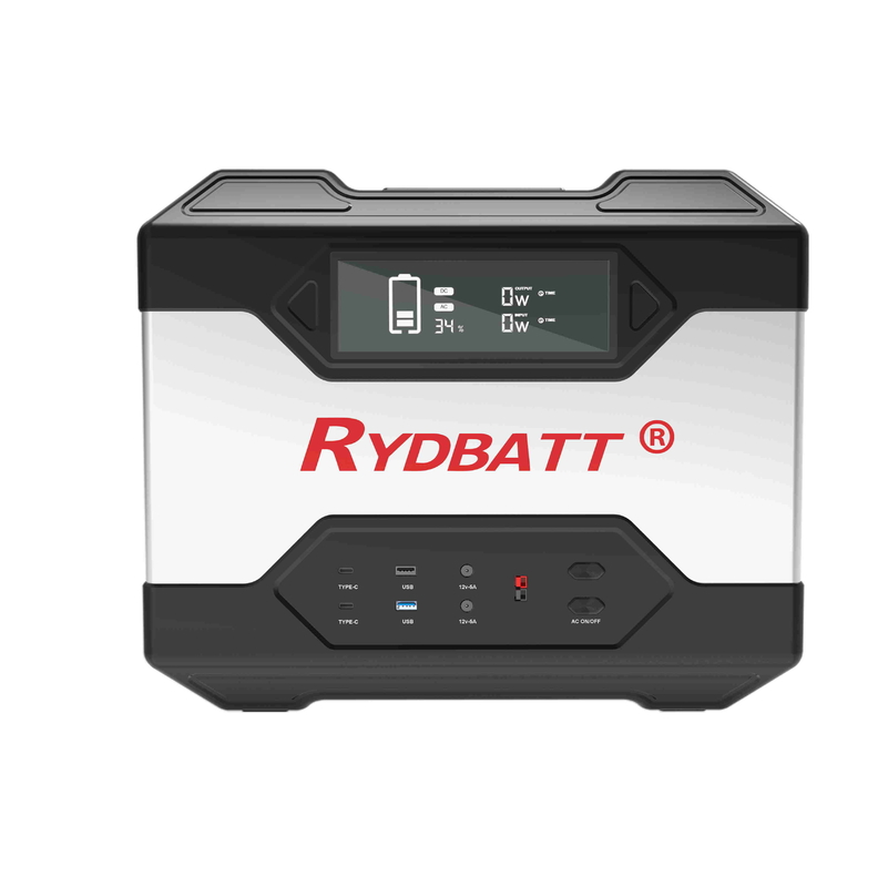 Ryder Portable Power Station 2400W (pico 4000W), 2400Wh carga rápida alternativa da bateria LiFePO4 1,5 horas 100%, Generato solar